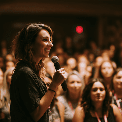 Rehoboth Centrum team member speaking