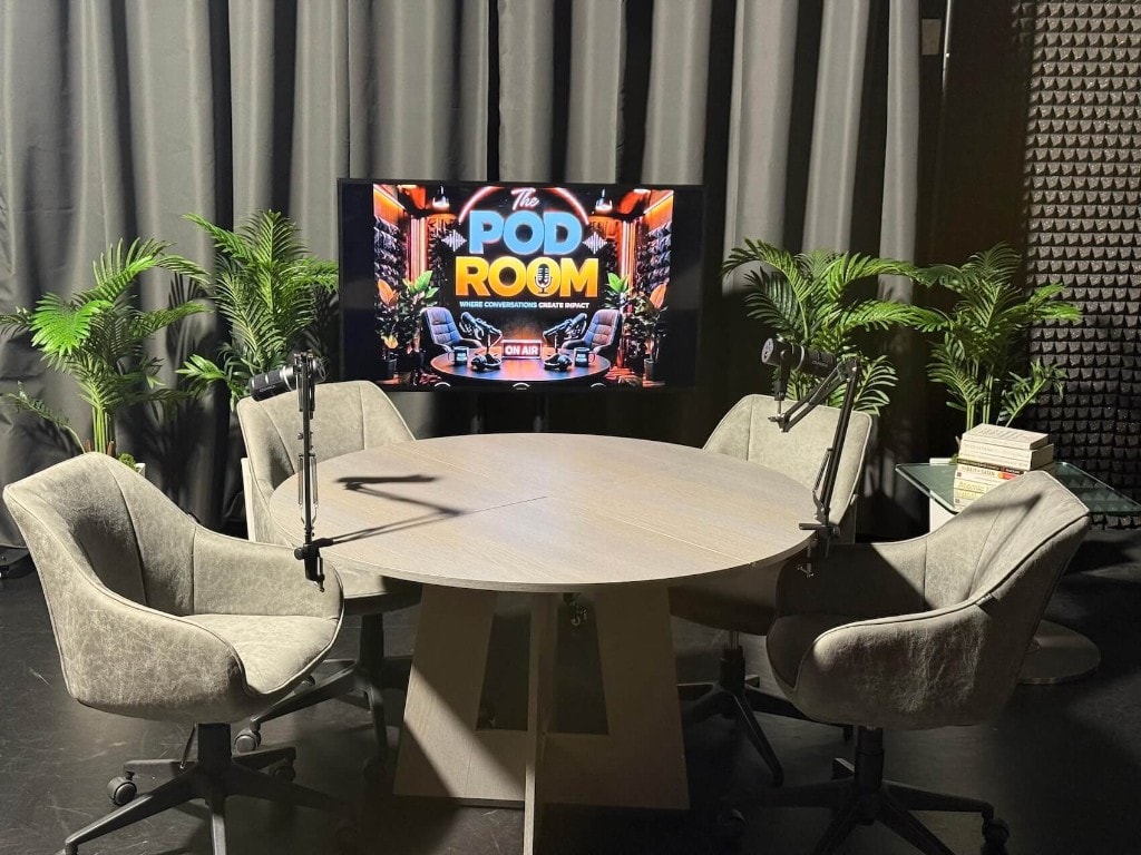 The Pod Room Studio creative production space